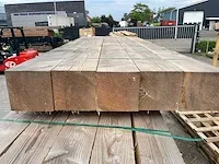 Douglas balken fijnbezaagd 200x200mm, lengte 250cm (5x) - afbeelding 3 van  3