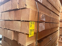 Douglas balken fijnbezaagd 2500x150x150mm (14x) - afbeelding 4 van  4