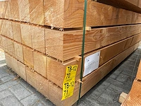 Douglas balken fijnbezaagd 2500x150x150mm (14x) - afbeelding 4 van  4