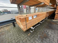 Douglas balken fijnbezaagd 3000x150x150mm (14x) - afbeelding 4 van  4