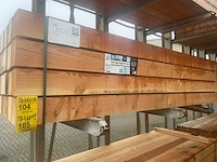 Douglas balken fijnbezaagd 3000x150x150mm (14x) - afbeelding 4 van  4