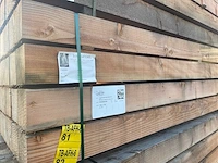 Douglas balken fijnbezaagd 3000x150x150mm (14x) - afbeelding 4 van  4
