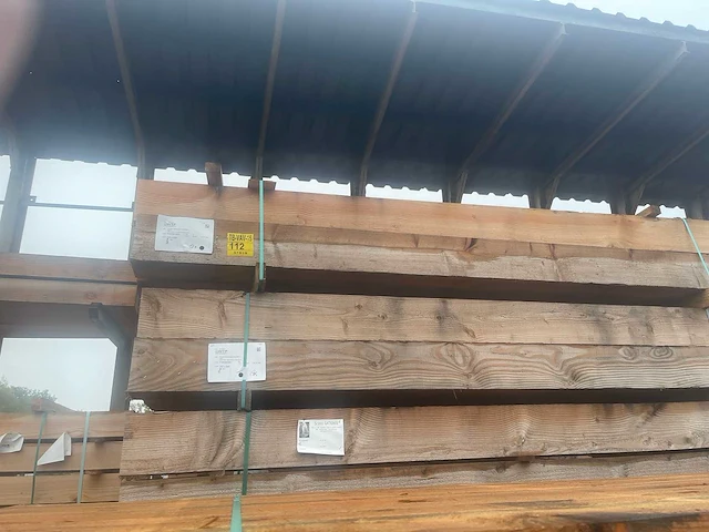 Douglas balken fijnbezaagd 3000x200x200mm (8x) - afbeelding 4 van  4