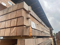 Douglas balken fijnbezaagd 4000x150x150mm (14x) - afbeelding 4 van  4