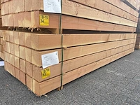 Douglas balken fijnbezaagd 4000x150x150mm (28x) - afbeelding 4 van  4
