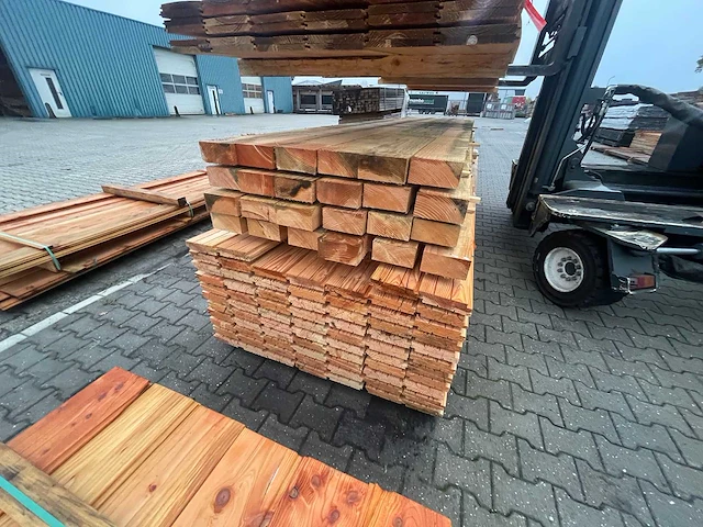Douglas balken fijnbezaagd 4000x150x75mm (24x) - afbeelding 3 van  3