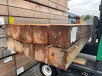 Douglas balken fijnbezaagd 4000x200x200mm (10x) - afbeelding 4 van  4