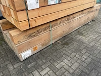 Douglas balken fijnbezaagd 4000x200x200mm (15x) - afbeelding 4 van  4