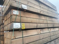 Douglas balken fijnbezaagd 4000x200x200mm (5x) - afbeelding 4 van  4