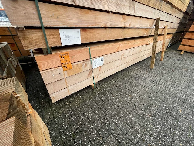 Douglas balken fijnbezaagd 5000x150x150mm (12x) - afbeelding 4 van  4