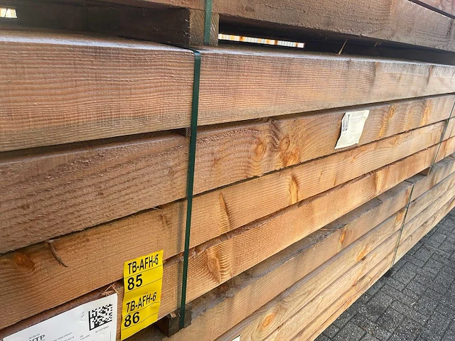 Douglas balken fijnbezaagd 5000x150x150mm (14x) - afbeelding 4 van  4
