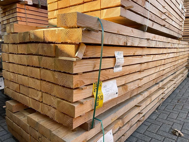 Douglas balken fijnbezaagd 5000x175x75mm (22x) - afbeelding 4 van  4