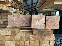 Douglas balken geschaafd 190x190mm, lengte 500cm (4x) - afbeelding 3 van  3