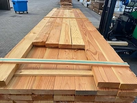 Douglas balken geschaafd 3000-4000x145x45mm (42x) - afbeelding 1 van  3