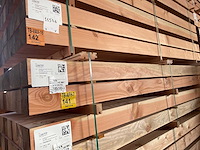 Douglas balken geschaafd 3000x140x140mm (14x) - afbeelding 4 van  4