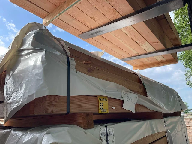 Douglas balken geschaafd 3000x90x90mm (51x) - afbeelding 2 van  3