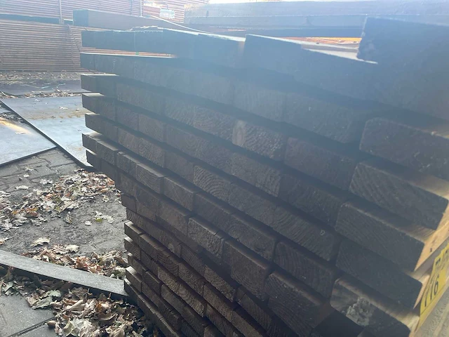 Douglas balken geschaafd 5000x100x40mm (65x) - afbeelding 3 van  3