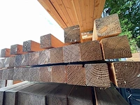 Douglas balken geschaafd 5000x90x90mm (28x) - afbeelding 3 van  3