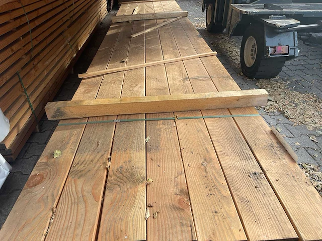 Douglas balken geschaafd 6000x140x140mm (7x) - afbeelding 1 van  3