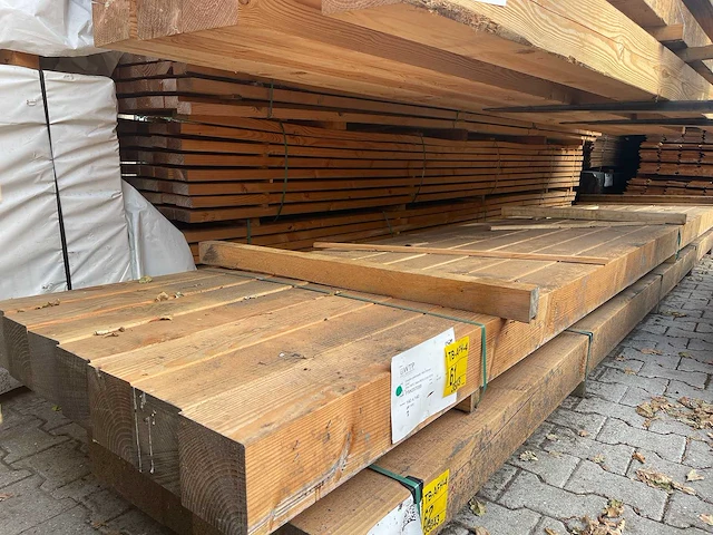 Douglas balken geschaafd 6000x140x140mm (7x) - afbeelding 2 van  3