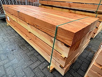 Douglas blaken fijnbezaagd 3000x150x150mm (14x) - afbeelding 4 van  4