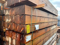 Douglas blaken fijnbezaagd 4000x200x200mm (10x) - afbeelding 4 van  4