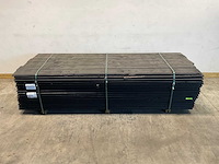 Douglas blokhutprofiel 300x19,5x2,8 cm zwart (15x) - afbeelding 1 van  7