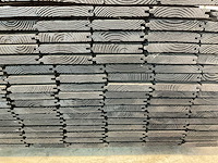 Douglas blokhutprofiel 300x19,5x2,8 cm zwart (15x) - afbeelding 6 van  7