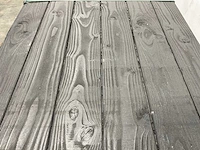 Douglas blokhutprofiel 300x19,5x2,8 cm zwart (30x) - afbeelding 4 van  7