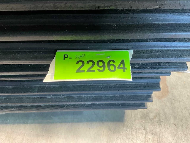 Douglas blokhutprofiel 300x19,5x2,8 cm zwart (30x) - afbeelding 7 van  7