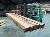 Douglas blokhutprofiel 400x19x2,8 cm (22x) - afbeelding 1 van  12