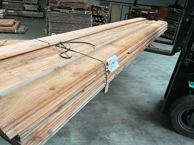 Douglas blokhutprofiel 400x19x2,8 cm (22x) - afbeelding 6 van  12