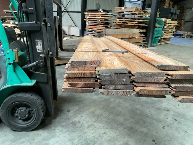 Douglas blokhutprofiel 400x19x2,8 cm (22x) - afbeelding 10 van  12