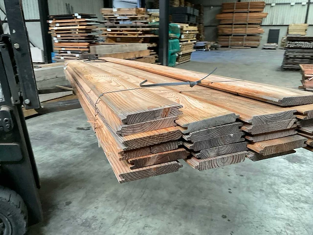 Douglas blokhutprofiel 400x19x2,8 cm (22x) - afbeelding 11 van  12