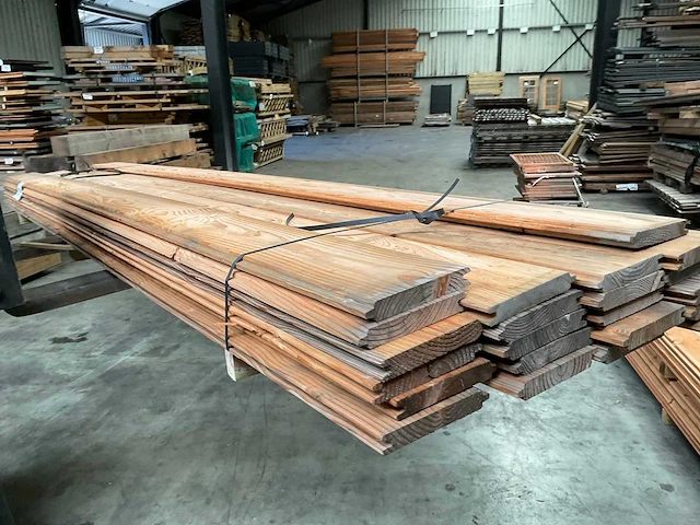 Douglas blokhutprofiel 400x19x2,8 cm (22x) - afbeelding 12 van  12