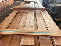 Douglas blokhutprofiel 5000x180x28mm (69x) - afbeelding 1 van  3