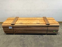 Douglas blokhutprofiel geschaafd 300x19,5x2,8 cm (108x) - afbeelding 1 van  7