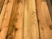 Douglas blokhutprofiel geschaafd 300x19,5x2,8 cm (48x) - afbeelding 3 van  5