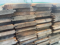 Douglas blokhutprofiel geschaafd 300x19,5x2,8 cm (48x) - afbeelding 4 van  5