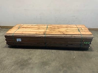 Douglas blokhutprofiel geschaafd 300x19,5x2,8 cm (50x) - afbeelding 1 van  5