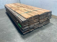 Douglas blokhutprofiel geschaafd 300x19,5x2,8 cm (50x) - afbeelding 2 van  5