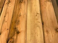 Douglas blokhutprofiel geschaafd 300x19,5x2,8 cm (50x) - afbeelding 3 van  5