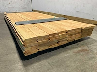 Douglas blokhutprofielplank geschaafd 300x14,5x2,8 cm (100x) - afbeelding 4 van  6