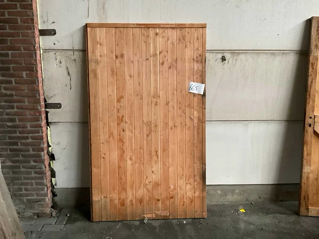 Douglas buitendeur 200x120 cm - afbeelding 1 van  3