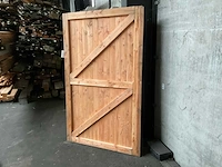 Douglas buitendeur 215x120 cm - afbeelding 2 van  4