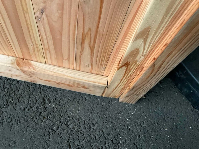 Douglas buitendeur 215x120 cm - afbeelding 3 van  4