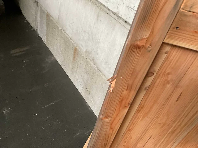 Douglas buitendeur 215x120 cm - afbeelding 4 van  4