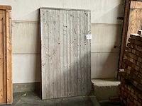 Douglas buitendeur 215x120 cm - afbeelding 1 van  3