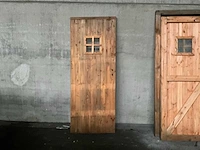 Douglas buitendeur beglaasd 200x76 cm - afbeelding 1 van  3