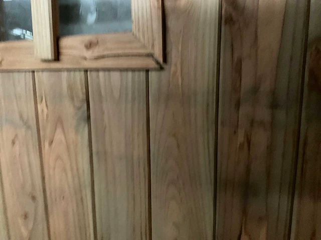 Douglas buitendeur beglaasd 200x76 cm - afbeelding 2 van  3